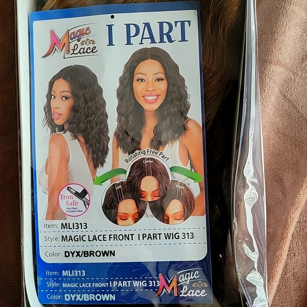 Magic Lace I Part Wig, Style MLI313, Color DYX/Brown.